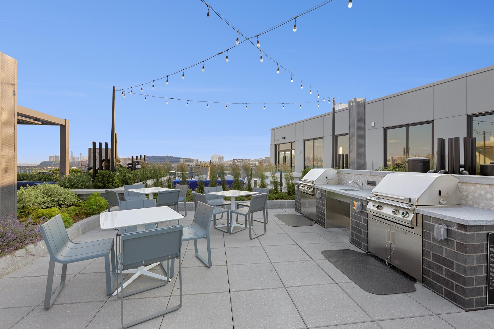 Rooftop grills